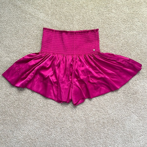 Natural Life Daisy Flowy Skort Magenta Women’s Small Casual Trendy Summer - Picture 1 of 6
